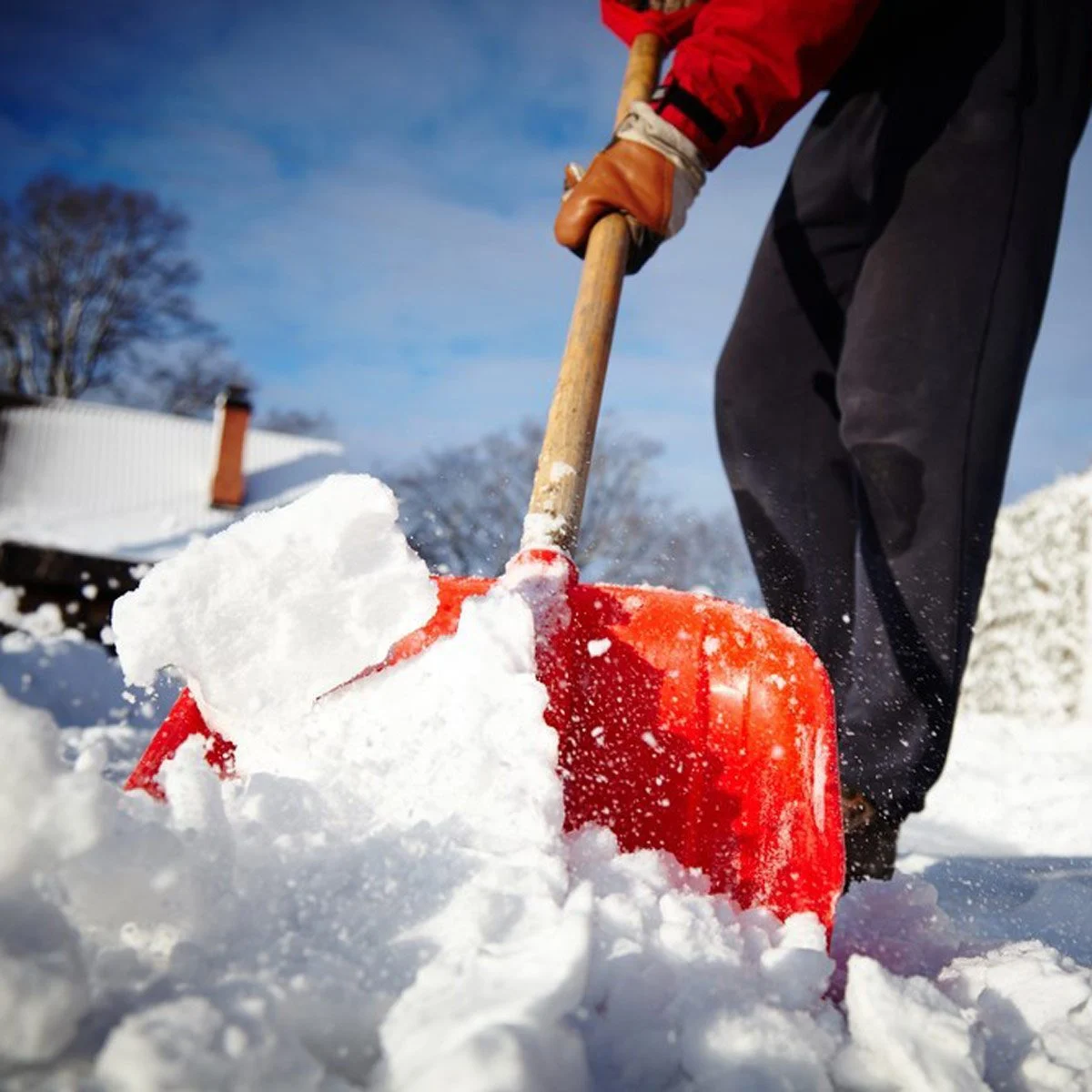 Commercial Lot Plowing